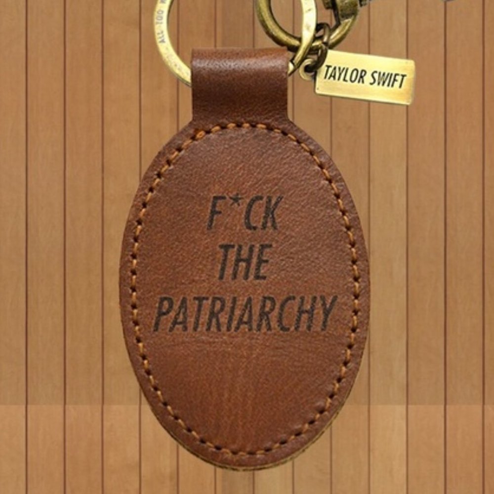 Taylor Swift F*ck the Patriarchy Keychain